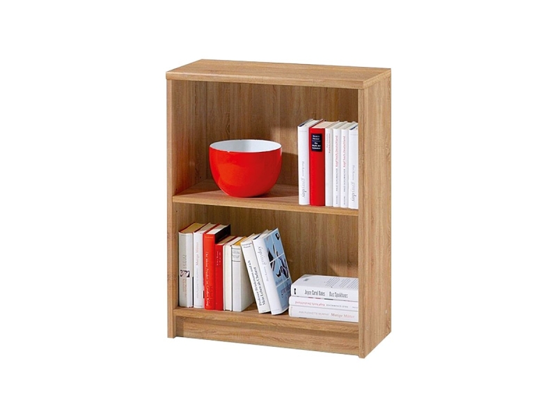 Bücherregal Standregal Sonoma Eiche 60 x 78 cm - 1 Einlegeboden - LILLY