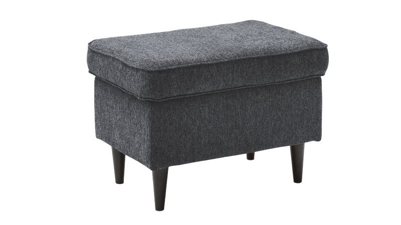 Hocker anthrazit 63 x 42 cm - OSKAR