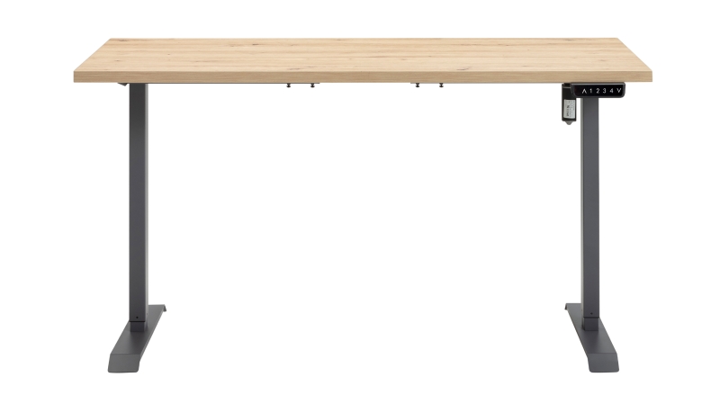 Computerschreibtisch höhenverstellbar Artisan Eiche 150 cm - ENERGIA