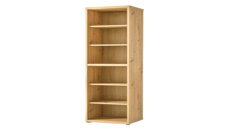 Bücherregal Artisan Eiche 82 x 215 cm 6 Ablagefächer - RILEGA