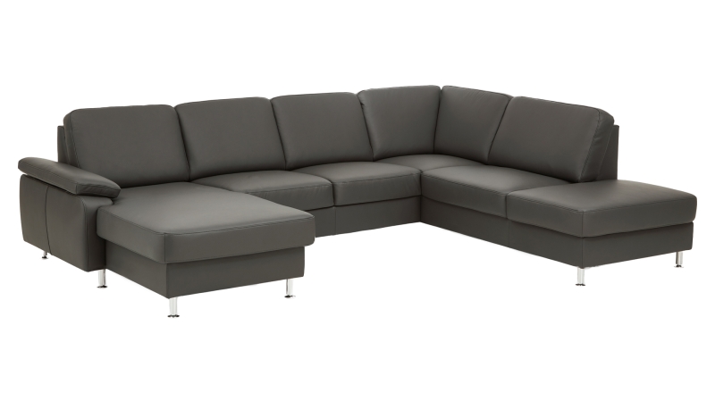 Couchliebe® Wohnlandschaft planbar - anthrazit - Basis Version - MARTINA