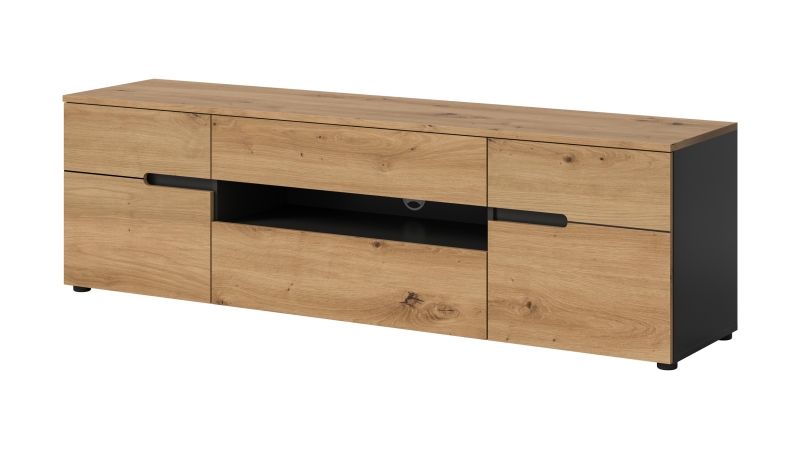 TV-Lowboard Artisan Eiche 184 cm TV-Board - CANU