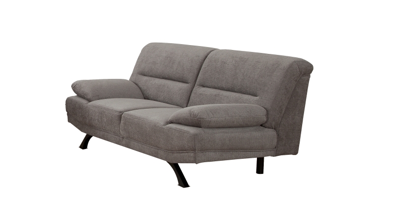 Einzelsofa 2-Sitzer grau 191 cm - BRUNO