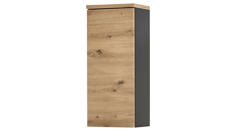 Bad Hängeschrank Artisan Eiche - grau 30 cm - MEMPHIS