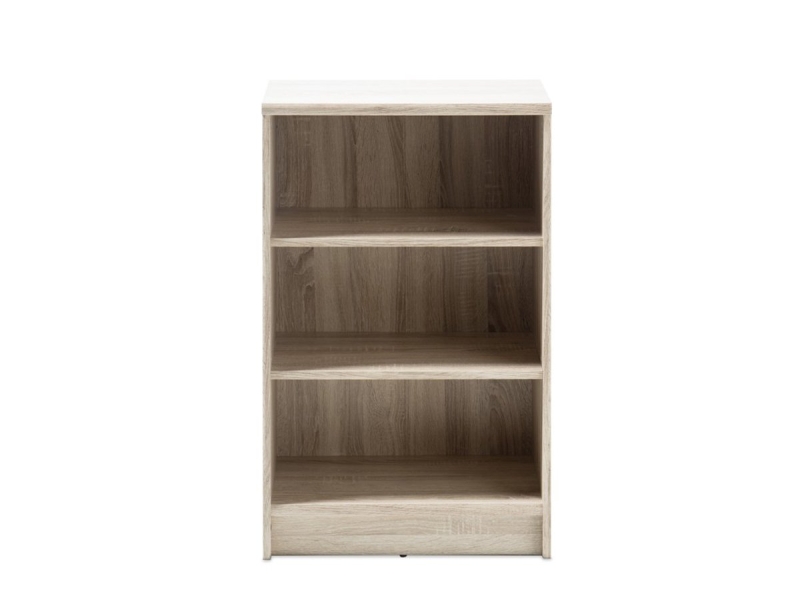 Bücherregal Standregal Sonoma Eiche 54 x 86 cm - 2 Einlegeböden - OPTIMUS