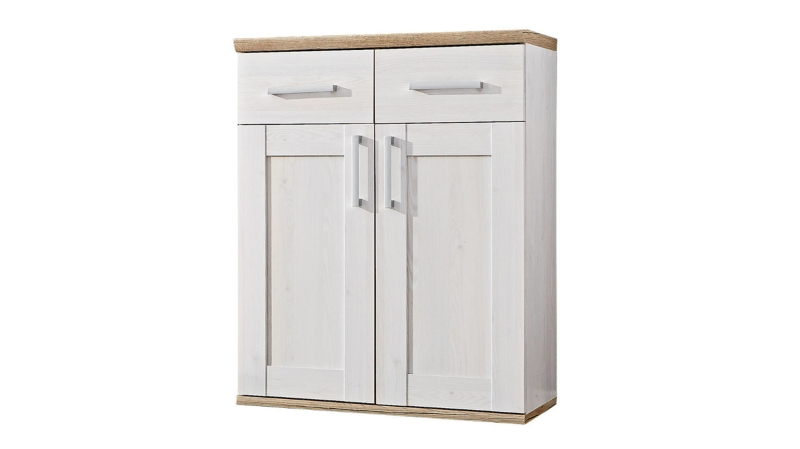 Schuhschrank Sibiu Lärche 96 x 91 cm 2-türig - ROMANCE