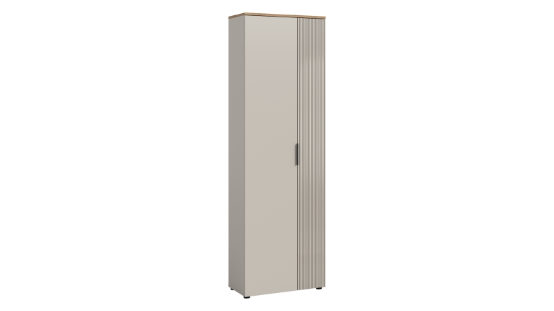Garderobenschrank mit Schublade beige Evoke Eiche 190 cm -- SLIDE