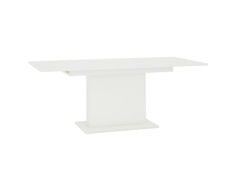Esstisch 160 - 200 cm ausziehbar weiß - MADRAS