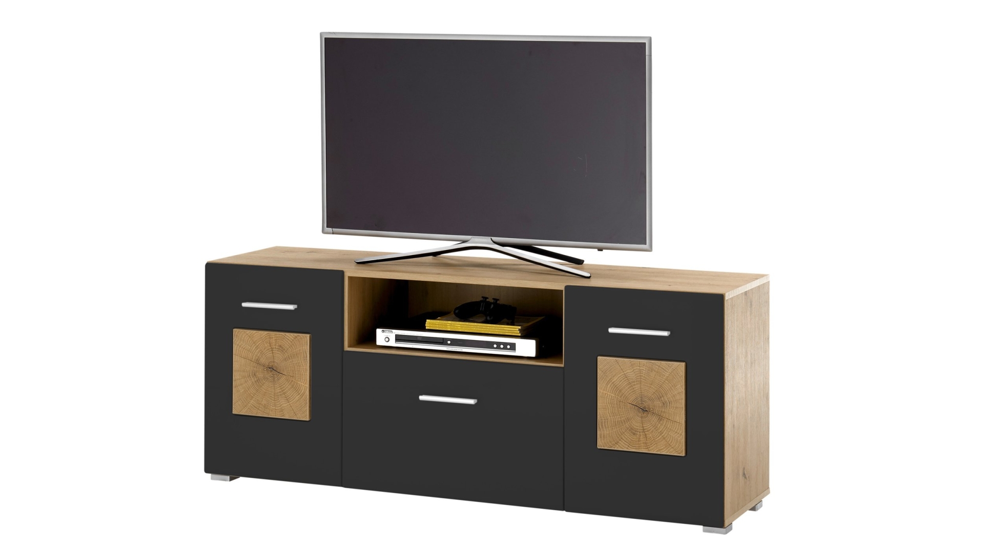 Peerless Precept Waschtisch-Armatur – Schwarz Matt, Mit Push-Pop-Up Ablauf, ADA-konform