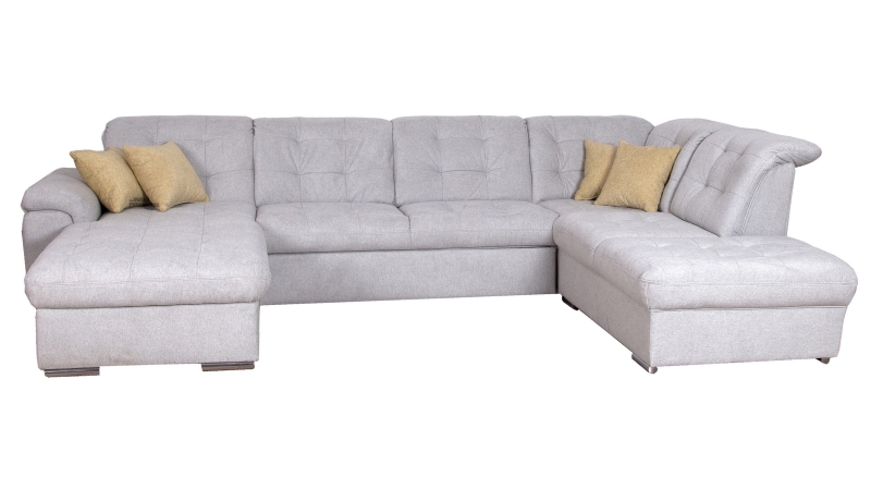 Wohnlandschaft grau 357 cm - BILBAO