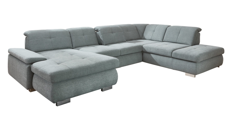 Couchliebe® Wohnlandschaft planbar - calido steel - Basis Version - APOLLO