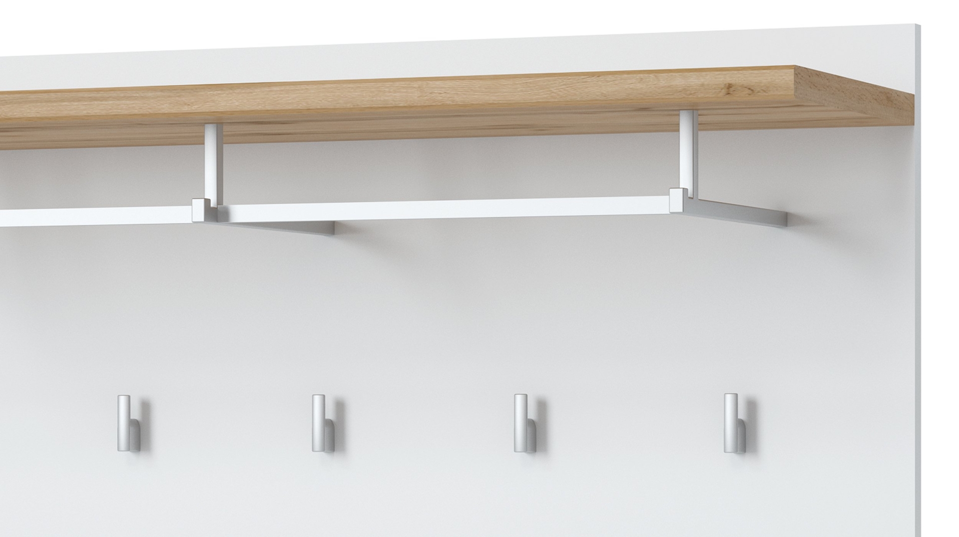 Garderobe BANTRY Aus Massivholz - Stilvolle Ordnung Im Flur