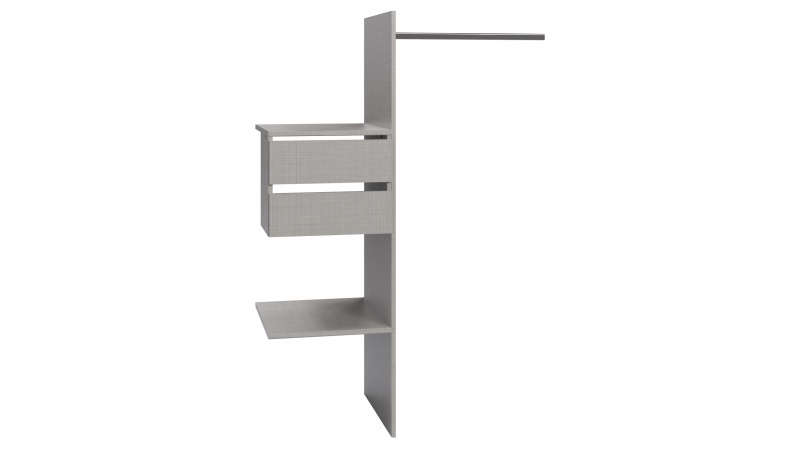 Wäscheeinteilung für Schwebetürenschrank - AUGSBURG