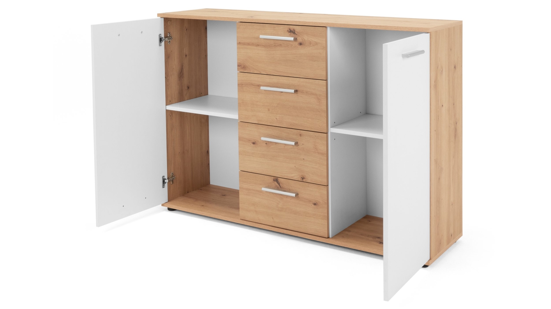Kommode Artisan Eiche Wei