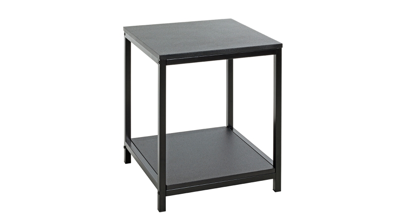 Beistelltisch schwarz - quadratisch - LUGANO