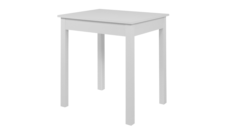 Esstisch 90 x 67 cm weiß - CAPRI