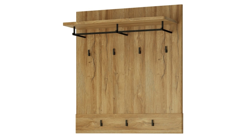 Wandgarderobe Paneel 93 cm Grandson Eiche - CORTINA