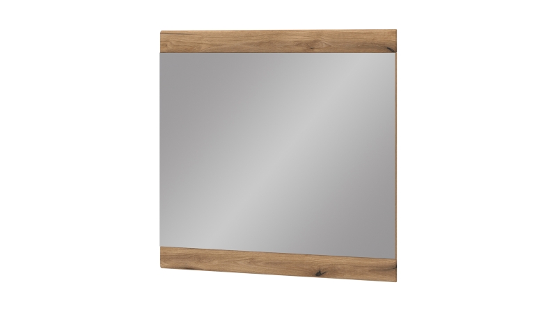 Wandspiegel mit Rahmen Coast Evoke Eiche 88 x 87 cm - DELAMAR